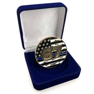 Изготовленная на заказ 3D литая под давлением, памятная позолоченная металлическая сувенирная монета с индивидуальным логотипом, металлическая поделка - Product Image 2