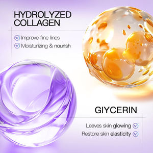 Masque facial hydrogel au collagène, à l'acide hyaluronique et aux pépins de raisin SADOER, format voyage, produit de beauté, marque privée OEM - Product Image 4