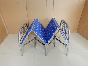 Раскладная кровать дешевая складная кровать для кемпинга, массажная кровать, одностенная металлическая складная кровать - Product Image 5