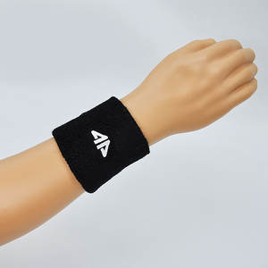 Spor ter bandı havlu kumaş özel pamuk düz OEM Logo tarzı renkli tasarım özelliği elastik bileklik - Product Image 6