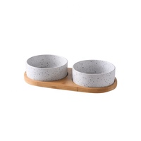 Bol en céramique au design élégant pour chiens et chats