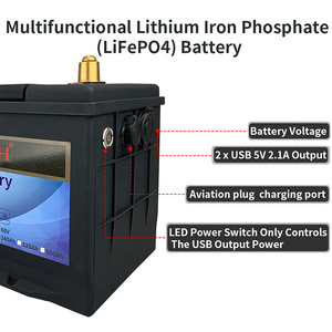 Kepworth 12.8V 80Ah Lifepo4 Lithium Iron <strong>Battery</strong> Pack Rechargeable Cycles 6000 With BMS for Golf Cart <strong>Electric</strong> <strong>Motor</strong> <strong>12v</strong> 80Ah - Product Image 3