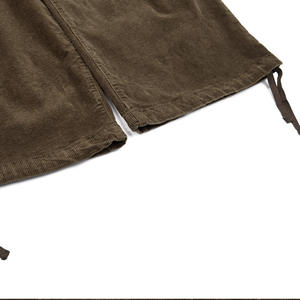 Bane Core Aesthetic Unisex Regular Fit <b>Wide</b> <b>Leg</b> Straight <b>Cargo</b> Pants Canvas Eco-Friendly Casual Work Wear - Product Image 4