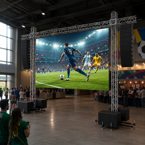 Estructura Modular de Aluminio para Exhibiciones, Rectangular de 6m x 8m, Conexión Rápida, Duradera, Color Gris - Product Image 3
