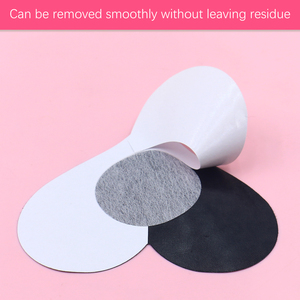 Couvre-mamelons jetables crâne coeur motif respirant pétales de poitrine pour discothèque fête peau sûr adhésif mamelon Pasties - Product Image 5