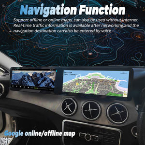 Écran double Android 12,3+12,3 pouces pour <span class=keywords><strong>Mercedes</strong></span> Benz Classe A, Classe B, GLA, CLA, W245, <span class=keywords><strong>W246</strong></span>, <span class=keywords><strong>W176</strong></span>, X156, C117, 2014-2019, GPS, CarPlay, <span class=keywords><strong>autoradio</strong></span> - Product Image 6