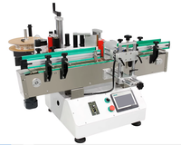 Machine d'étiquetage automatique de table pour bouteilles rondes et bouteilles de boissons, machine d'étiquetage d'autocollants