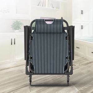 <span class=keywords><strong>Chaise</strong></span> <span class=keywords><strong>longue</strong></span> <span class=keywords><strong>pliante</strong></span> inclinable extérieure légère <span class=keywords><strong>chaise</strong></span> <span class=keywords><strong>longue</strong></span> de jardin camping lit pliant - Product Image 4