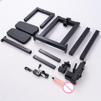 Mobilier BDSM avec Télécommande, Machine à Sexe, Chaise Sexuelle, Cadre de Contrainte pour Orgasme Forcé, Équipement de Flirt SM Bondage pour Couples