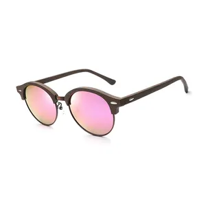 Italia independent acetate mirror lens mens circle sunglasses