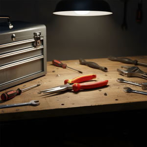 Alicates de punta extra larga 081 de 160 mm para trabajos de precisión con mango ergonómico - Product Image 3