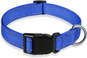 Venta al por mayor de varios collares de colores para mascotas, <span class=keywords><strong>collar</strong></span> ajustable reflectante cómodo para perros y gatos - Product Image 6