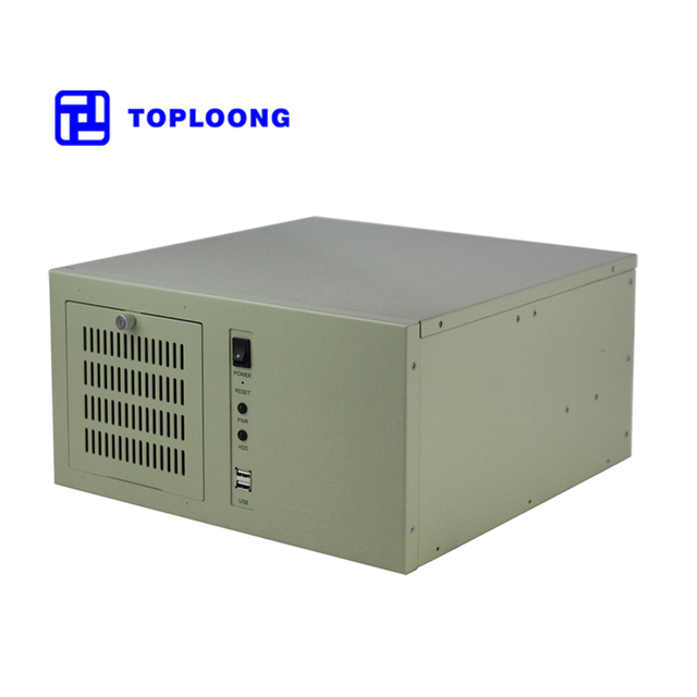 Shoe Box Style Pc Case Server Case Chassis Mounted on Panel With Atx Power Supply Position Mini Itx Motherboard Full Height Pcie