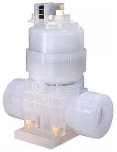 Vanne d'isolement PFA PTFE, vanne à aiguille d'arrêt, clapet anti-retour, entièrement manuelle, poignée en T, extrémité filetée NPT BSPT - Product Image 2