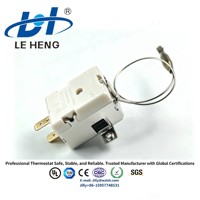 Module de contrôle de thermostat WHD-320H capillaire 200 mm en acier inoxydable pour équipement de restauration et unité de chauffage commerciale