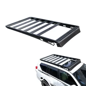 New Product Ideas 4X4 Off Road Exterior Accessories Land Cruiser Heavy Load Aluminium Flat Roof Racks For Toyota Prado LC 150