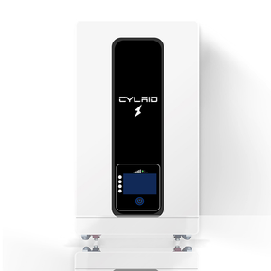 48V 200ah 10Kwh Sistema de almacenamiento de energía solar para el hogar montado en la pared Batería Lifepo4 300ah 100ah Capacidades Protección IP65 PUEDE - Product Image 1