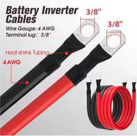 10 mm2 16 mm2 25 mm2 Batterie kabel Kunden spezifisches Panel Wechsel richter batterie Solar kabel Photovoltaik Auto Batterie kabel