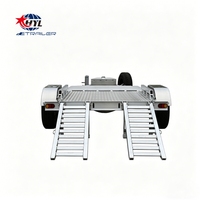 Remolque Utilitario de Aluminio para Excavadora Pequeña y Remolque para Automóvil
