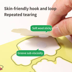 Libro Sensorial para Bebés, Libro de Desgarro Manual, Libro Adhesivo, Educación Temprana, Pegatinas Mágicas, Juguete Educativo para Guardería, Regalo - Product Image 3