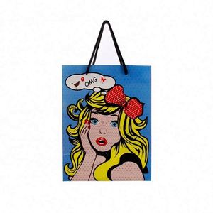 Sac en papier mat laminé pour emballage cadeau et shopping, vente directe usine - Product Image 4