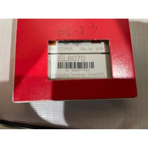 Módulo de Salida Digital EtherCAT Beckhoff EL6070, Clave de Licencia, Terminal Industrial IO - Product Image 1