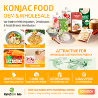 Custom High Protein Konjac Noodles Low Fat Ready to Eat OEM ODM Factory Turkey Flavor Shirataki Noodles