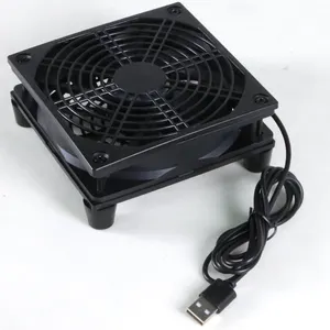 DIY USB 120mm topu hidrolik soğutucu Fan 12cm Ps5 Ps4 Gamer Pc için kılıf