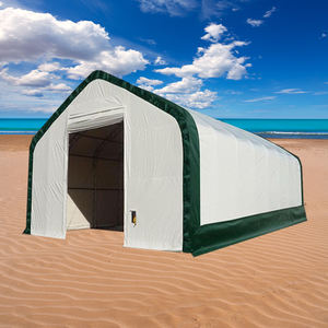 Carpa Industrial de Doble Estructura - Gran Almacén Agrícola, Refugio para Ganado, Impermeable, Protección Solar, Almacenamiento al Aire Libre - Product Image 1