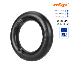 Tubo interior reforzado Ulip 90/65-6.5 con válvula curvada de 90 grados para scooter eléctrico Speedual Plus Zero Dualtron Thunder de 11 pulgadas - Product Image 1