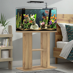 Support d'<span class=keywords><strong>aquarium</strong></span> d'intérieur durable de luxe en bois massif Support de terrarium pour reptiles Base de réservoir de poissons robuste avec une conception à forte charge - Product Image 2