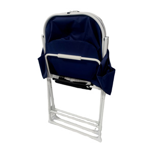 Foldable Pet Bath Tub Navy Blue Gray Metal <b>Frame</b> Adjustable Indoor Outdoor Dog Cat Bathtub - Product Image 3