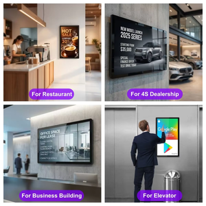 Pantalla Publicitaria HD de 21.5, 23.6, 24, 32'' con Wifi, Android Smart, Montaje en Suelo, Póster Digital y Señalización Digital para Tiendas y Uso Médico - Product Image 2