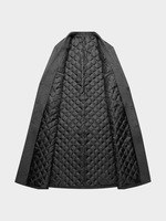 Veste en laine d'hiver pour hommes Manteau en laine mince décontracté de haute qualité Manteau long en coton pour hommes Trench Coat Vestes d'hiver rembourrées pour hommes