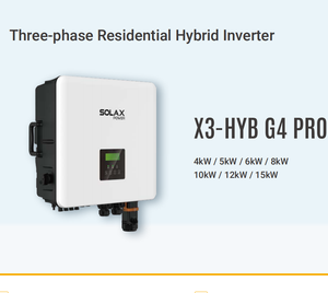 Onduleur solaire domestique <span class=keywords><strong>SolaX</strong></span> X3 10kW avec commutateur UPS 10ms, compatible VPP, gestion intelligente, onduleur photovoltaïque triphasé résidentiel - Product Image 2