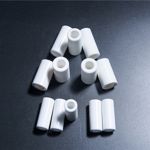 Tube en céramique d'oxyde d'aluminium Al2O3, tube <span class=keywords><strong>isolant</strong></span> haute température pour machines et équipements électriques, sur mesure - Product Image 2