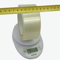 Ruban adhésif BOPP transparent unilatéral activé par l'eau pour la fermeture de cartons, fabriqué par un fabricant professionnel