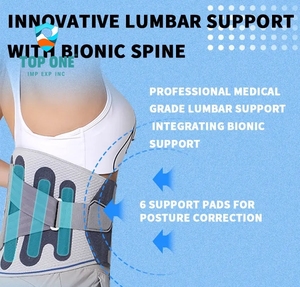 Top One Tourmaline auto-chauffant travail bas lombaire douleur dorsale Compression taille ceinture de soutien - Product Image 3