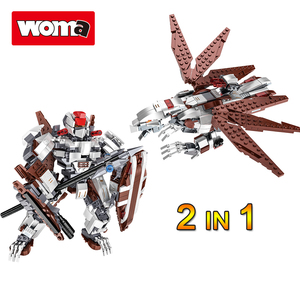 Đồ Chơi WOMA Tương Thích Với Thương Hiệu Lớn Gạch Khối Xây Dựng Robot Biến Đổi Đồ Chơi Giáo Dục DIY Cho Trẻ Em Đã Đăng Ký Thương Hiệu - Product Image 2