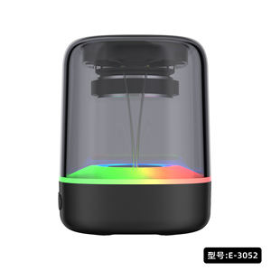 Nouveau design OEM 3W Stereo Sound RGB led Lumière colorée Haut-parleur bluetooth avec radio fm - Product Image 5