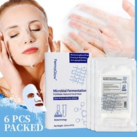 Masque facial en feuille hydratant et fortifiant à l'acide polyglutamique (PGA) stérilisé fermenté, qui défend la barrière cutanée et la texture de la peau