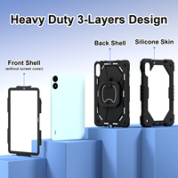Funda Protectora Resistente de Silicona para Tablet Xiaomi Redmi Pad Pro 12.1 Pulgadas POCO Pad 12.1 Pulgadas 2024 con Correa de Mano
