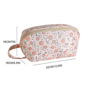 Sac de rangement portable de la vie quotidienne pour voyage facile à transporter grande capacité soutien-gorge chaussettes peintures sac de rangement avec impression mignonne - Product Image 6