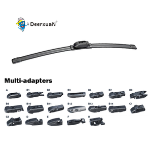 Deerxuan Kleurrijke Ruitenwissers S169 Auto Natuurrubber Voorzijde Zachte Multifunctionele Frameloze Universele All-Season Ruitenwisser - Product Image 4