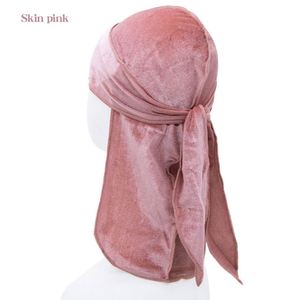 Velvet Baby Durags Kids Durag Toddler for Boys Girls Caps 360 Wave Wide Strap Headwraps Long Tail Turban Promotion <b>Gifts</b> - Product Image 4