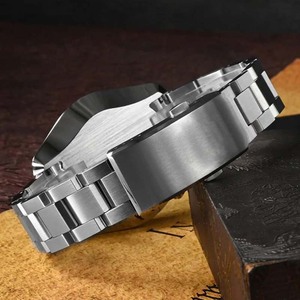 Reloj de Pulsera Automático Mecánico de Zafiro con Logotipo Personalizado Vintage, Bisel de Cerámica, Revestimiento Superluminoso, para Hombre, 30 ATM - Product Image 4