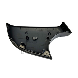 Tesla Model Y Rearview <b>Mirror</b> Bottom Cover Matte Black <b>Plastic</b> Full Set 2019-2023 - Product Image 4