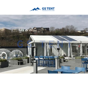 100 Chỗ Ngồi Căng Không Thấm Nước Pho Mát Cabana Tán Đảng Lều Để Bán 20x40 Đám Cưới Tổ Chức Sự Kiện Tán Lều Cho Đám Cưới - Product Image 4