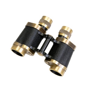 HD Optics Binoculars With Laser Rangefinder Function 8x30 Magnification For Mountain Observation Hunting <strong>Yellow</strong> Brass Color - Product Image 1