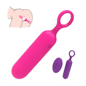 Mainan seks telur peluru Mini kecil jarak jauh pengendali jarak jauh silikon untuk dijual Vibrator puting mainan seks klitoris untuk wanita